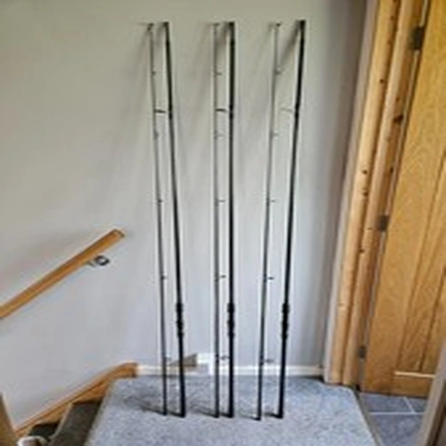 Fox Warrior Original 12ft Carp Rods X 3