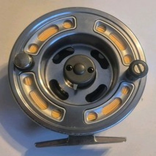 A GREYS GTX No2 TROUT FLY REEL GOOD WORKING ORDER WITH LINE CORTLAND 444?