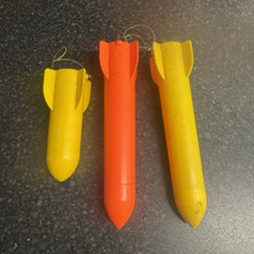 3 Gardner spod rockets 