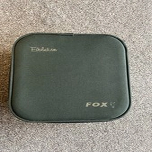 Fox Evolution Big Pit Spare Spool Case Plus 4no. Daiwa Basia 45QD Spare Spools