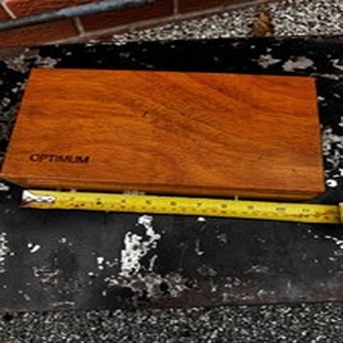 Vintage OPTIMUM Wooden FlyFishing Box&Mixed Trout Flies CollectionAngling Tackle