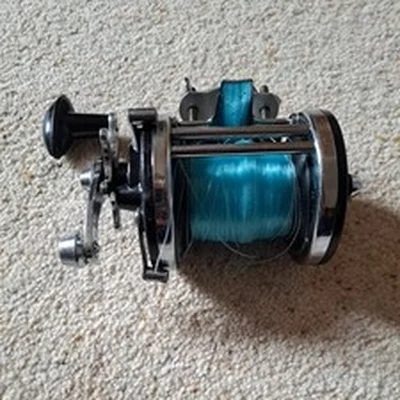 Intrepid Pirate Medium Fishing Reel 1960,s multiplier reel been in storage
