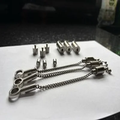 Old School Stainless Steel Carp Bobbins for Carp Fishing