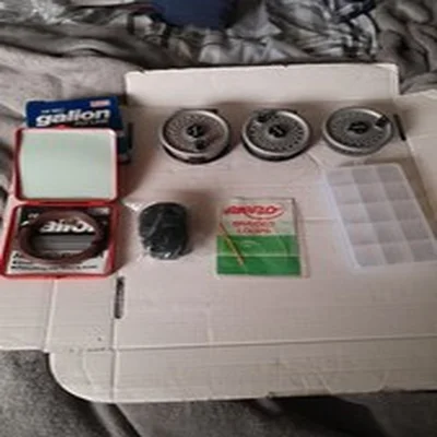 FLY FISHING JOBLOT--REELS--LINE
