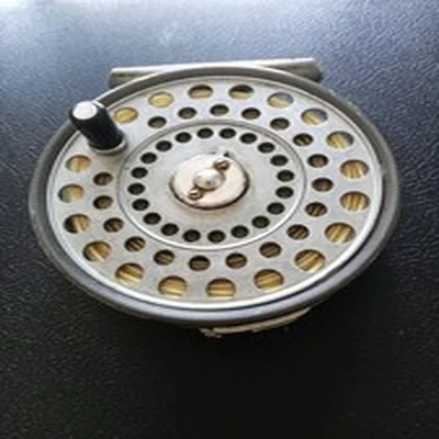Hardy Bros "The Princess" alloy trout fly reel 3 ½" ventilated Spool,Runs V Well