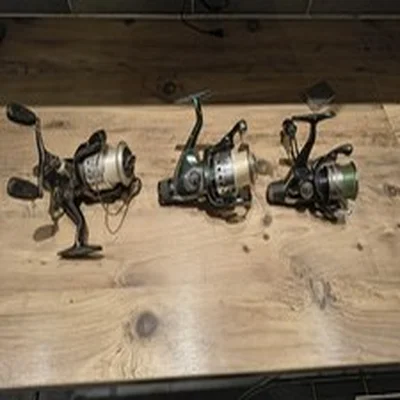 Abu Garcia + shimano  Fixed Spool Fishing Reel