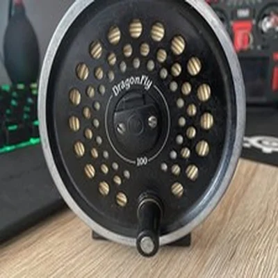 Leeda Dragonfly 100 3.75" Graphite/Aluminium Fly Fishing Reel