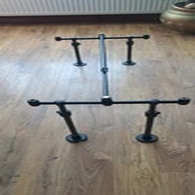 Nash 3 Buzz Bar Goalposts with Home Made Middle Extension Carp Fishing