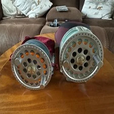 Hardy Angel  MK I  #11/12    Salmon  Fly Reel  + Pouch + Spare Spool