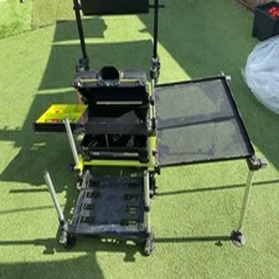 Matrix F25 Black/Green Fishing Carp Seat Box GMB178