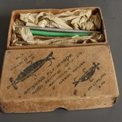 Vintage HARDY BROTHERS Spinning Fly Minnie No3, No2 Box Only.