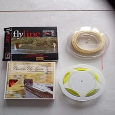 4 x used floating fly lines. Cortland/Fulling Mill etc #7 + #8 WF