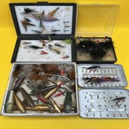 Collection of Vintage Fishing Weights & Lures Job Lot Fishing Tackle