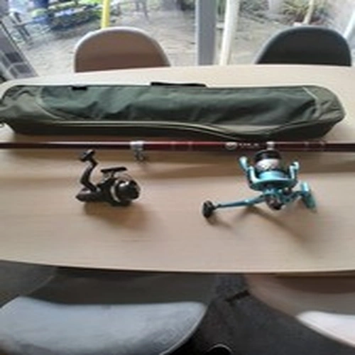 Job Lot 1 Rod..2 Reels...I Rod Bag.