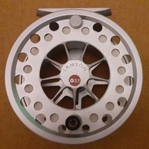 Lamson Guru G 3.5 Fly Fishing Reel  in  Silver