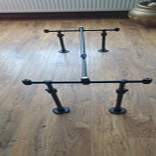 Nash 3 Buzz Bar Goalposts with Home Made Middle Extension Carp Fishing