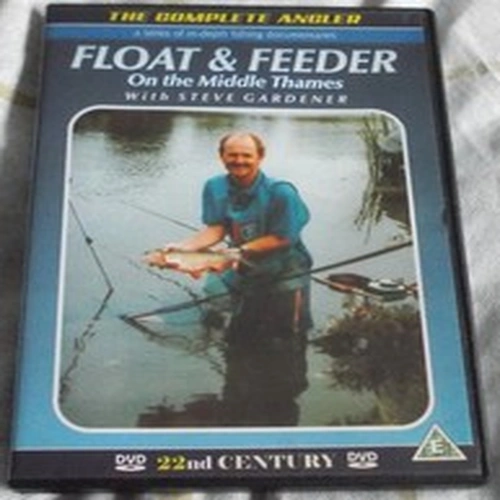 FLOAT & FEEDER - WITH STEVE GARDENER - THE COMPLETE ANGLER, RARE DVD, 61 MINS.