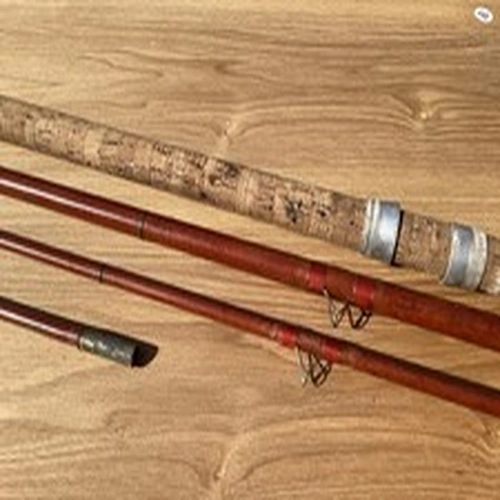 Vintage Glass Fibre Twin Top Two Top Section Float And Leger Rod Original 13ft