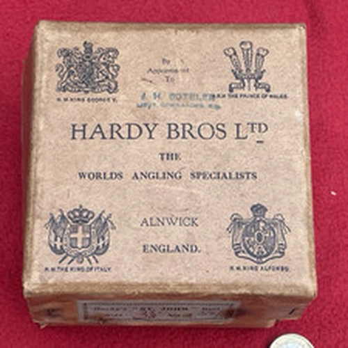 Vintage Original Hardy St John 3 7/8 Fly Fishing Reel Supply / Storage Card Box