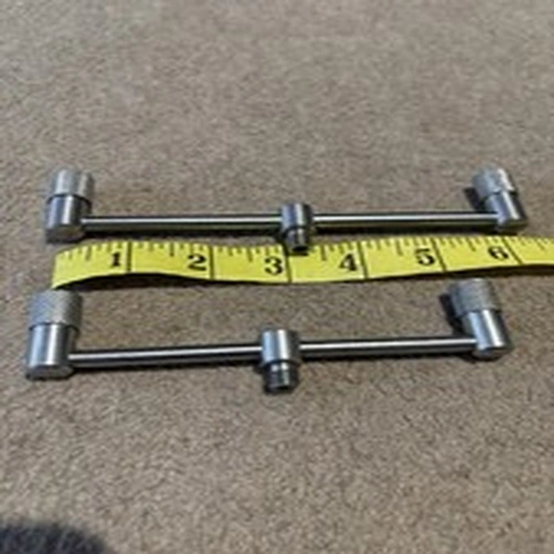 Solar Tackle Stainless Steel Buzz Bars 2 Rod Fixed Pair Carp Fishing