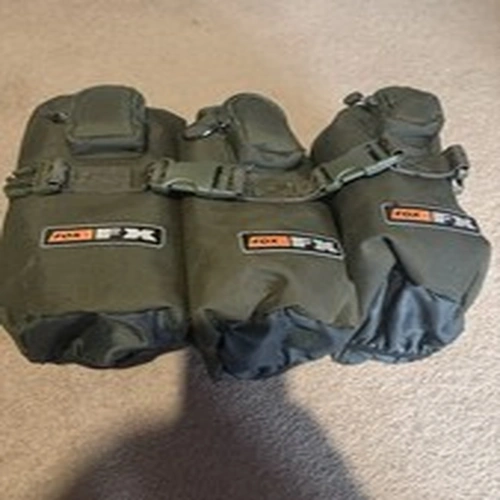 Fox fX  Reel Case Cover X 3 Carp Fishing