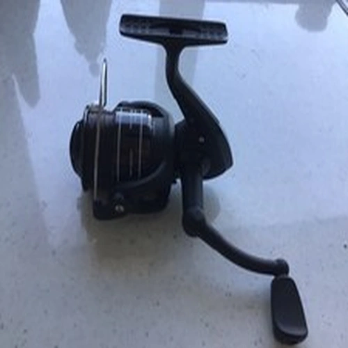 Carp Coarse Fishing Reel Angling Pursuits Target 50 10lb Line Black Front drag