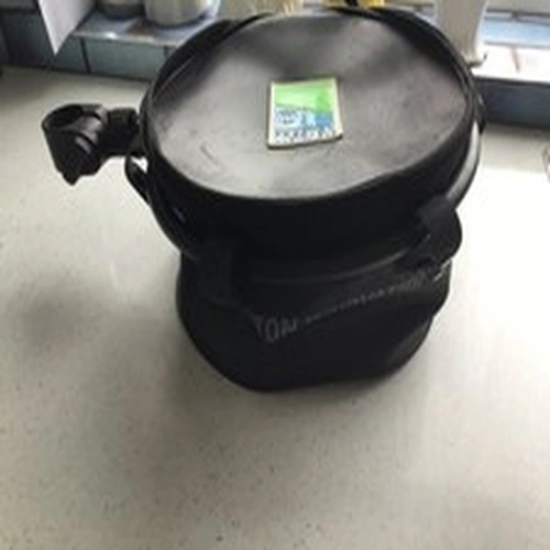 Preston eva groundbait bowl and hoop with snap lock fitting