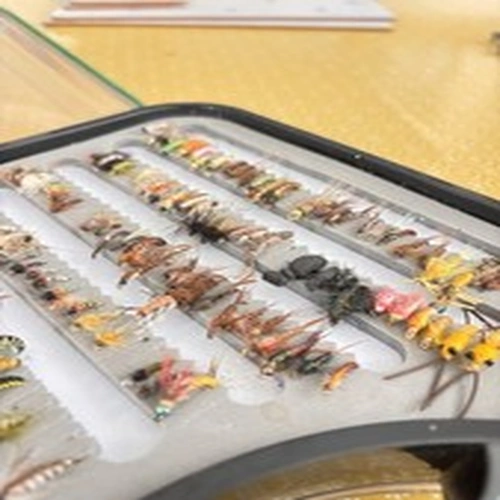 Huge Box Of Trout Fishing Flies Buzzers Nymphs Etc