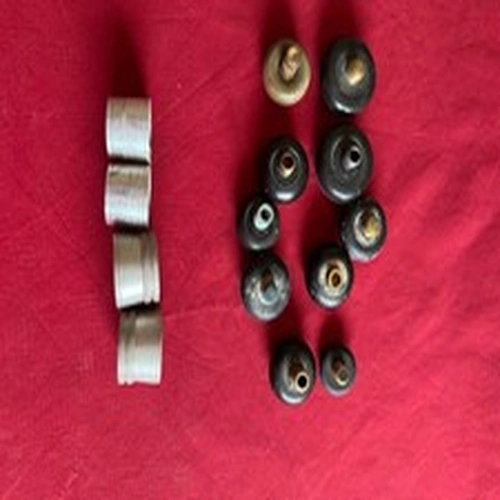 9 Mixed Old Fishing Rod Rubber Butts . Rod Builder , Rod Repair ,