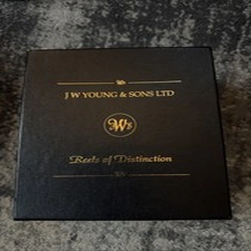 J W Young & Sons LTD Super Lightweight 4 1/2” X 1” Centre Pin Fishing Reel Y2080