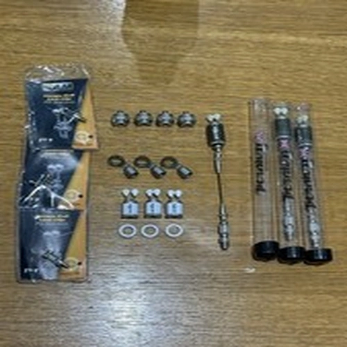 Solar Titanium Short Arm Indicators+P1 Carbon Heads+Weights 15g+Ball clips