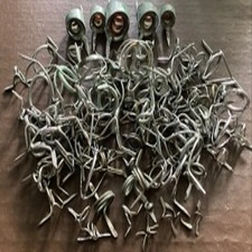 Vintage Assorted Fishing Rod Guides All Types In Used Condition Lot