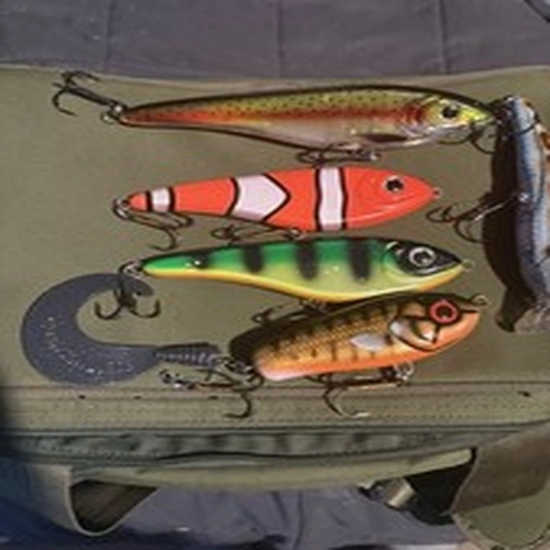 Strike Pro Buster Jerks Wolf Tail Scent Trailer Big Bandit Pike Lures Fishing