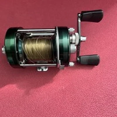 ABU 5000D Vintage Multiplier Fishing Reel Direct Drive, Back Wind