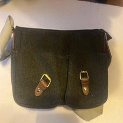 House of Tweed Game Bag Style satchel