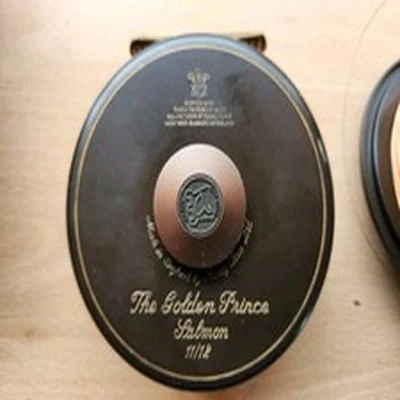 HARDY THE GOLDEN PRINCE 4 1/4" #11/12 SALMON FLY REEL + CASES VGC