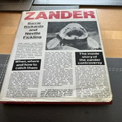 ZANDER FISHING BOOK BARRIE RICKARDS NEVILLE FICKLING