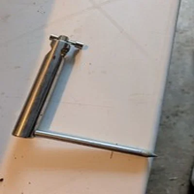 Bankstick Stabiliser St Steel, carp fishing 