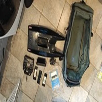 Angling Technics Procat MK3 Bait Boat- 3x Batteries, Bag & Hopper Extender