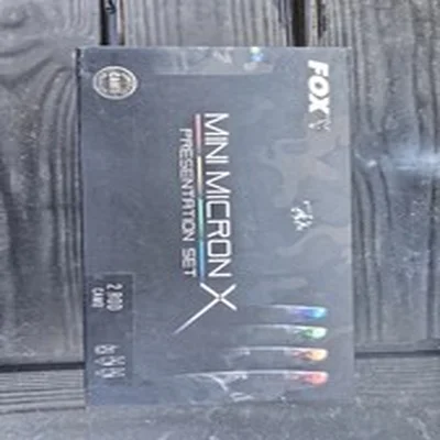 Fox Mini Micron x 2 Rod Camo Presentation Box-limited Edition