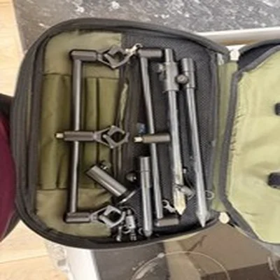 Carp Fishing Buzz Bars and Bank Sticks In Aqua Bag And More