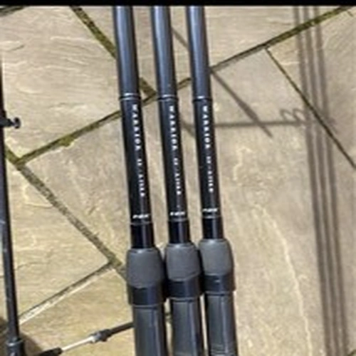 Fox Warrior 2.75tc 12ft Rods X3 + 1x Fox Warrior Marker Rod Also 2.75fc 1 X Barr