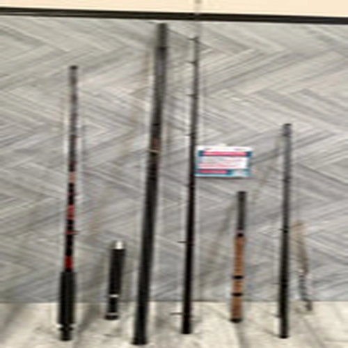 Bundle of Fishing Rods Grawell Boreal Ron Thompson Beachcaster Daiwa Z3726