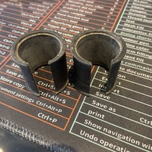 2 x Preston Innovations 30mm Round Inserts for Fishing Box Legs