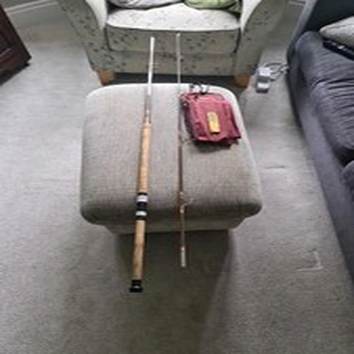 VERY NICE VINTAGE ABU ATLANTIC 483 ZOOM SPINNING ROD