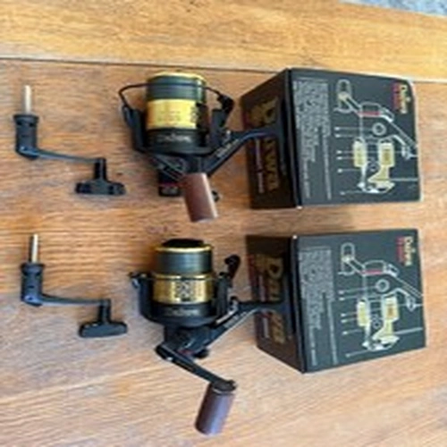2x Daiwa Whisker SS 2600 boxed weston handles