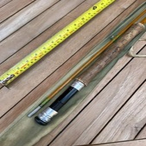 Vintage Hardy "Glen Loy" 9 1/2'ft #5, 2 piece Palakona split cane Fly Rod + bag