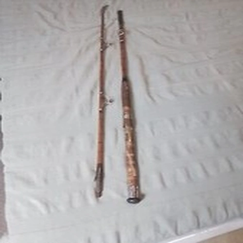 Vintage Hardys Split cane  Sea Rod(?) W Fit Steel rod core  88"/224cm long
