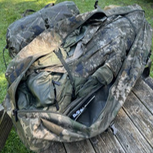 Nash blockhouse camo, with winter wrap and door kit