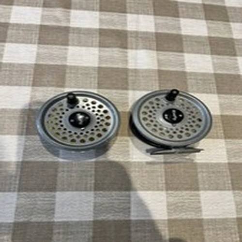 Vintage RimFly Fly Fishing Reel with Spare Spool & Fly Line